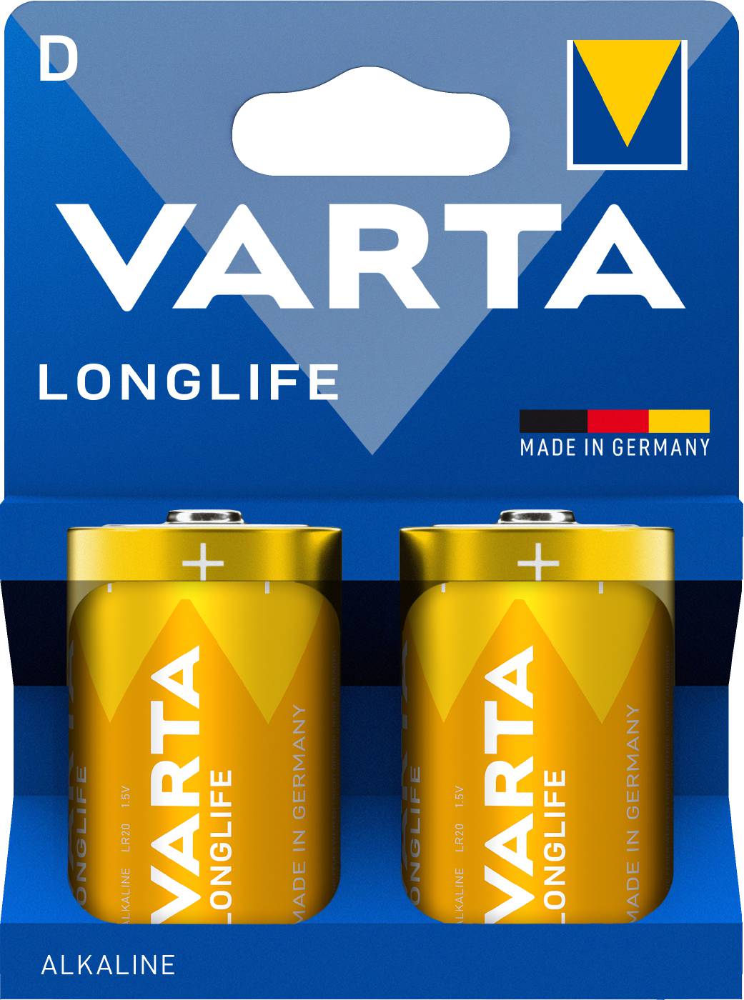 Alkaliska batterier Longlife