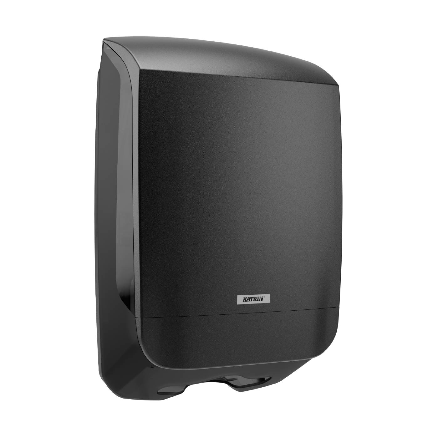 Dispenser Paper Towel M Katrin Black Plastic