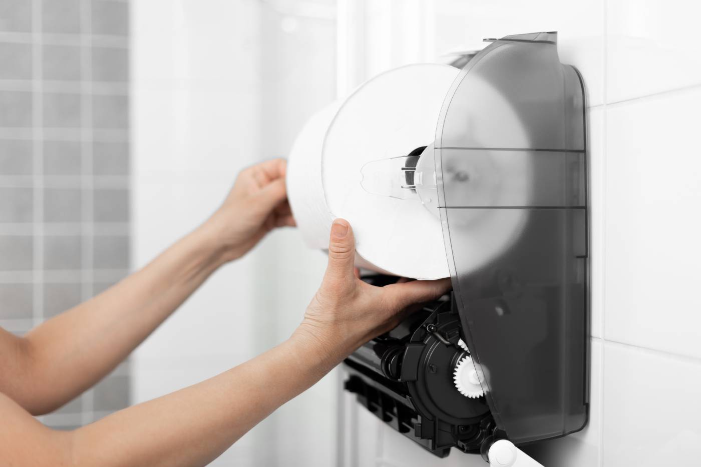 Dispenser Towel Roll Katrin Plastic