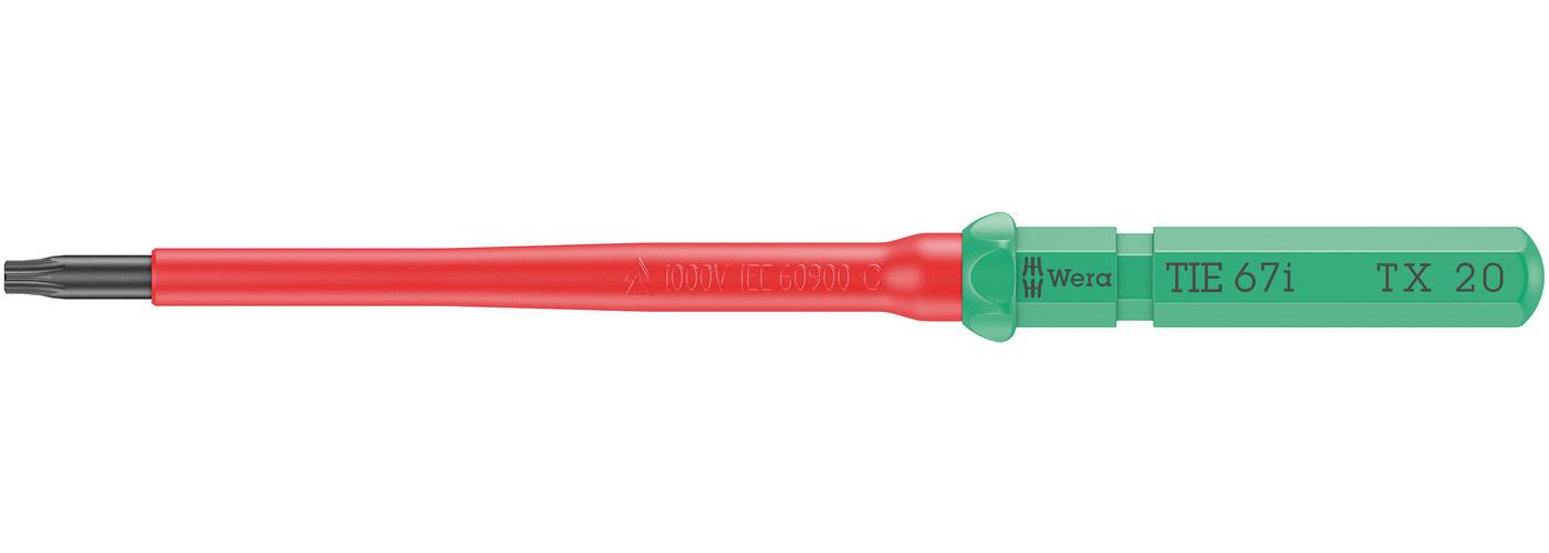Chisel blades VDE 67 Torx Wera