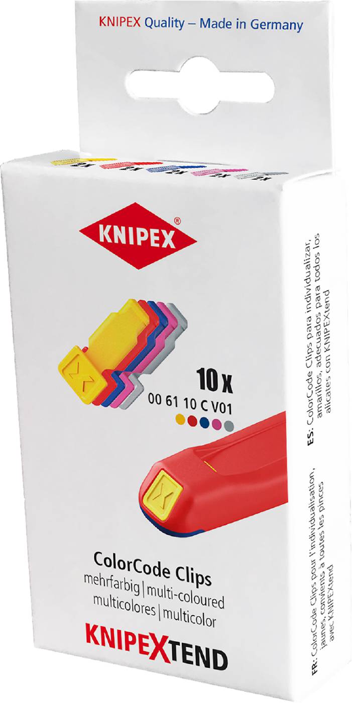Color code -värikoodiklipsi 00 61 10 C V01 Knipex