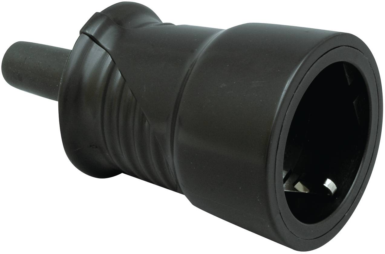 Jatkopistorasia nailon IP44 Malmbergs