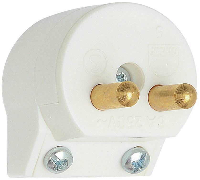 Lamp plug 2-pole with earth Malmbergs