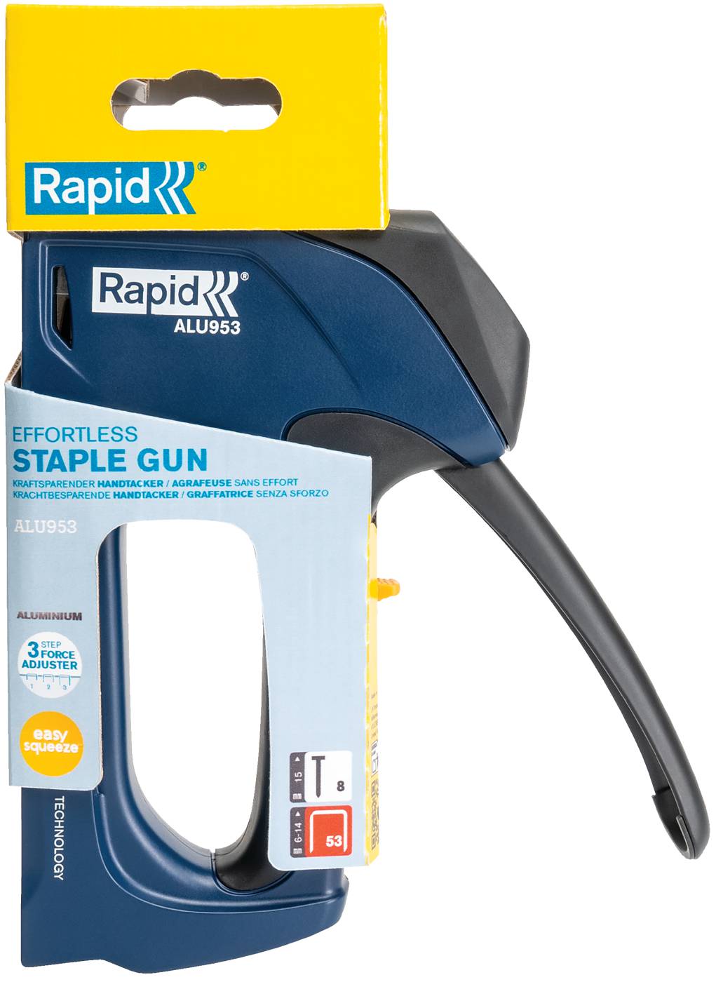 Staple gun ALU953 Dual Rapid 