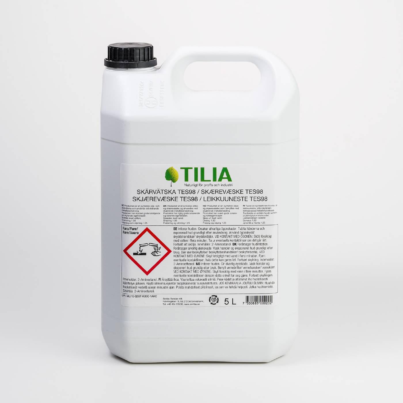 Lastuamisneste TES98 Tilia