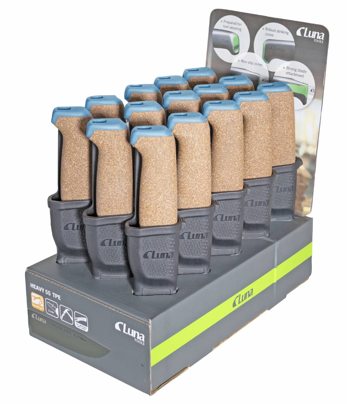 Craftsman’s knife COARSE SS TPE