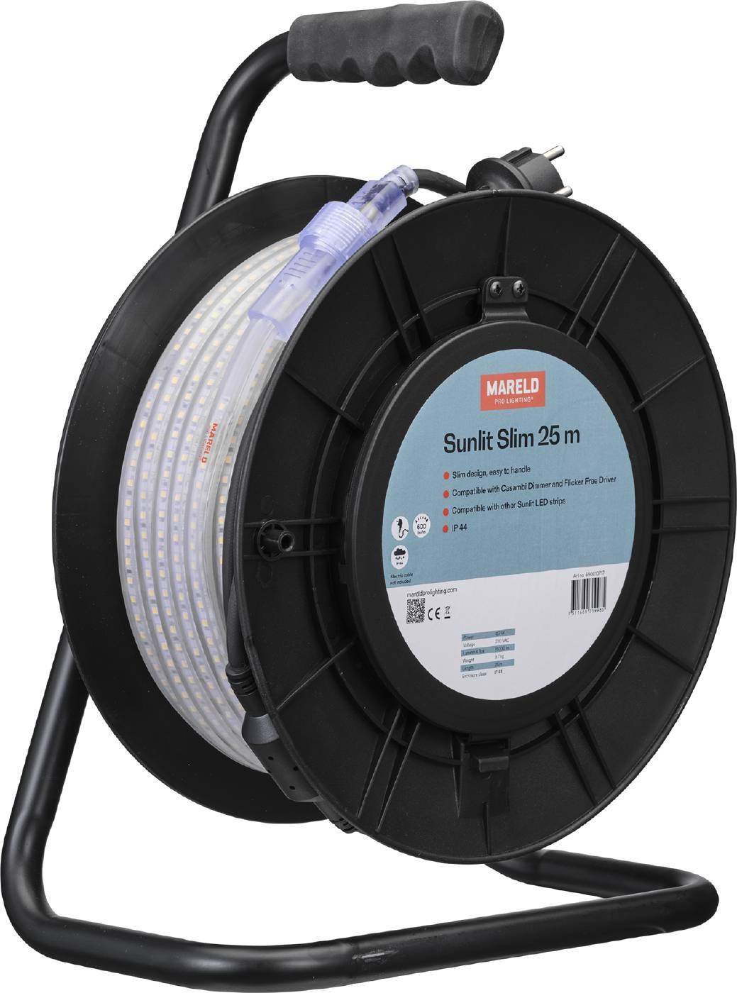 Ledlist på trommel Sunlit Mareld Slim 25 M