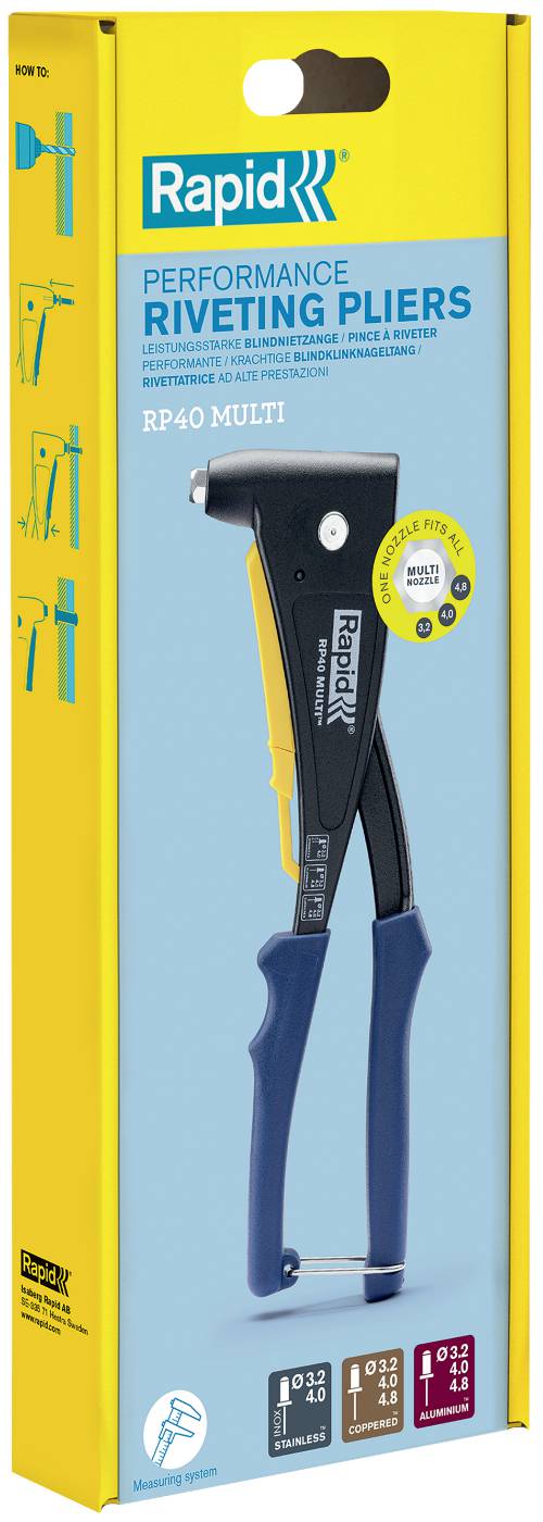 Rivet gun Rapid RP40, RP60 Multi
