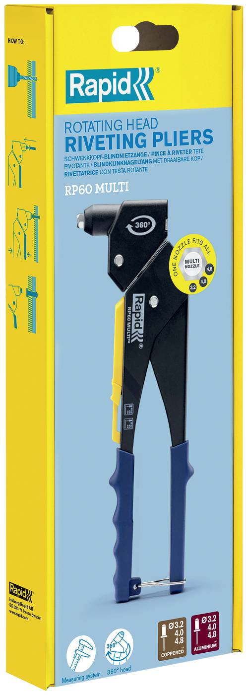 Rivet gun Rapid RP40, RP60 Multi
