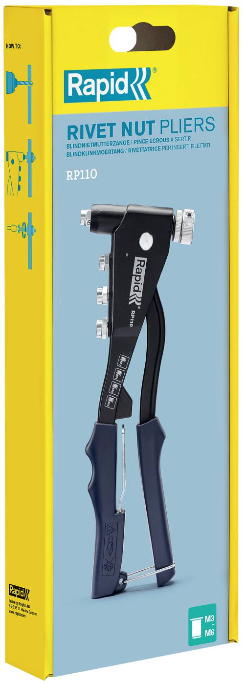 Blind rivet nut pliers RP110 Rapid
