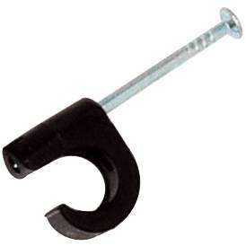 Cable holders Clips Malmbergs Black