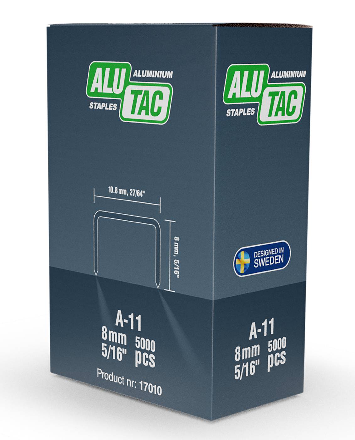 Aluminium staples AluTac