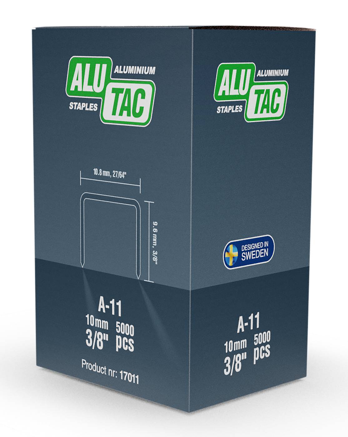 Aluminium staples AluTac