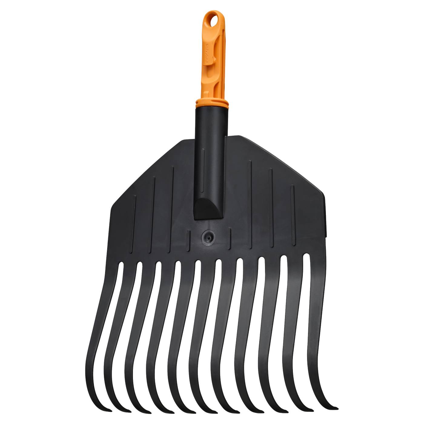 Lövräfsa OneClick Fiskars i plast
