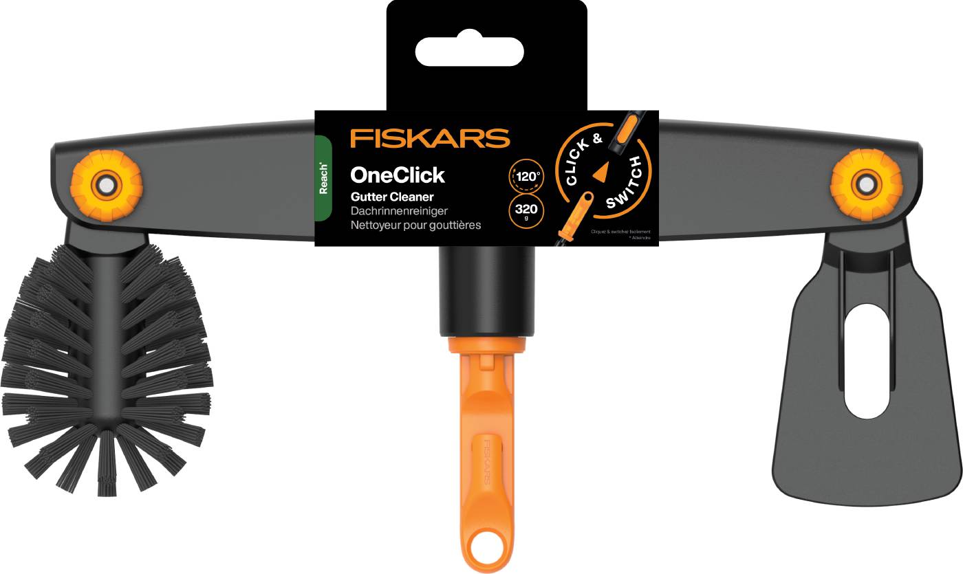 Takrännerensare OneClick Fiskars