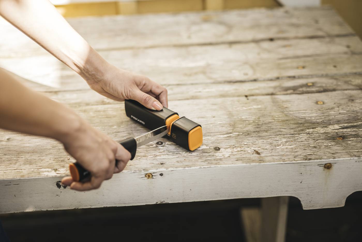 Axe and knife sharpener Xsharp Fiskars