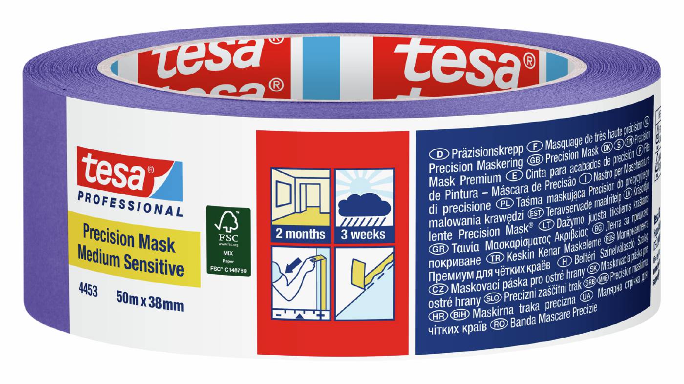 Masking tape 4453 Precision Mask Medium Sensitive tesa