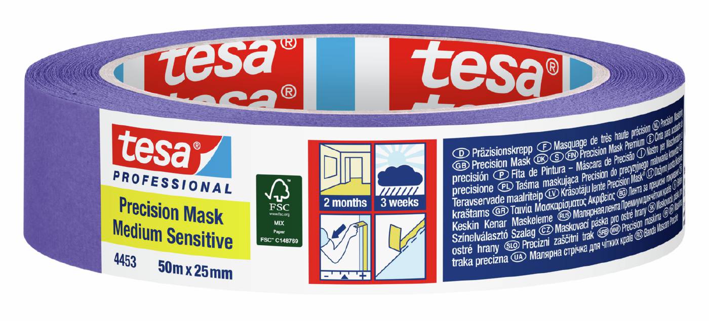 Masking tape 4453 Precision Mask Medium Sensitive tesa