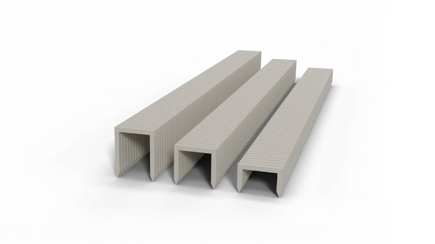 Plastic staples