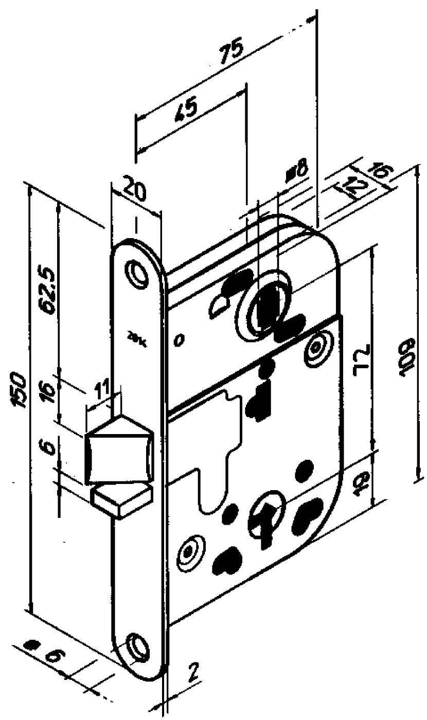 Inner door lock Abloy 2016