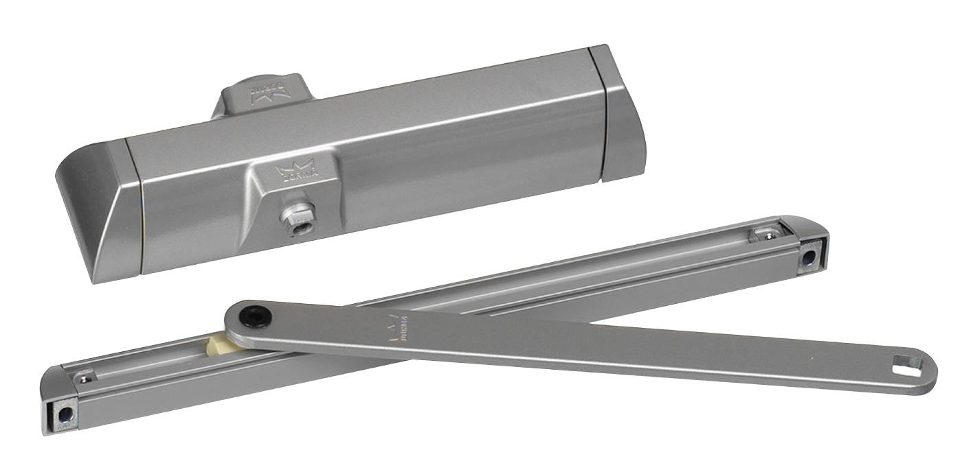 Cam action door closer system Dorma TS90 Impulse