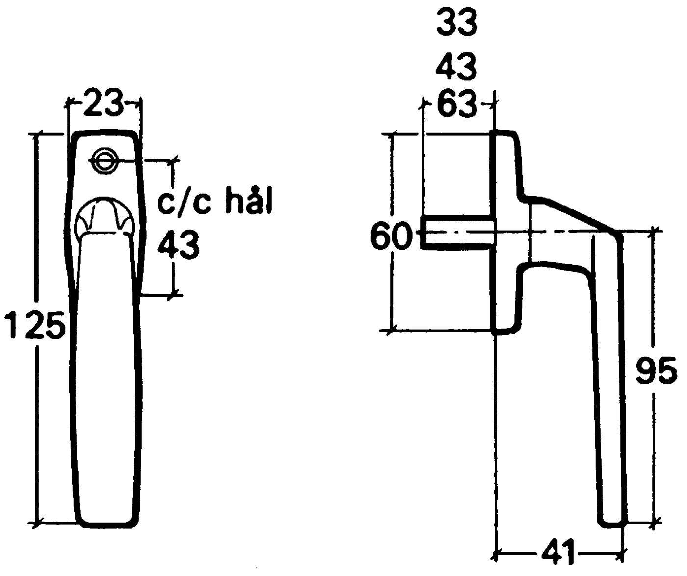 Handtag Fix 83