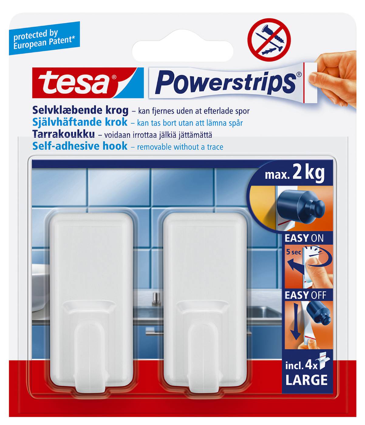 Powerstripskrok tesa