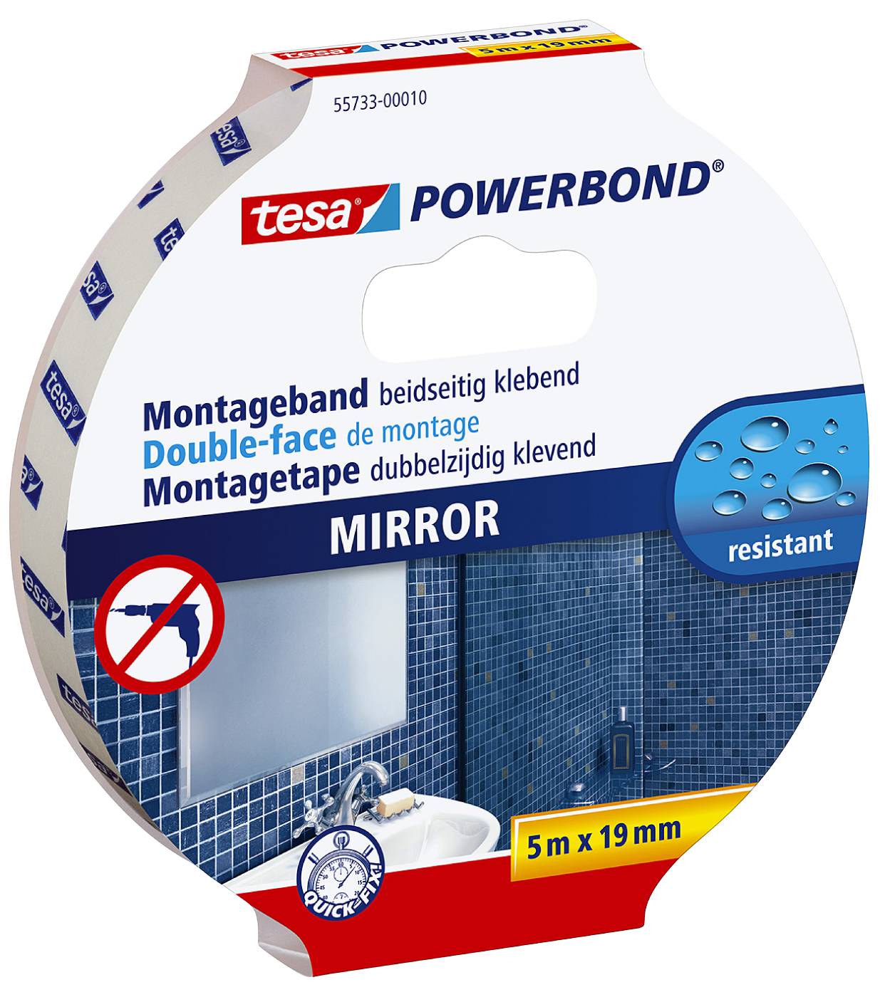 Installation tape double-sided tesa 4952, 55732, 55733