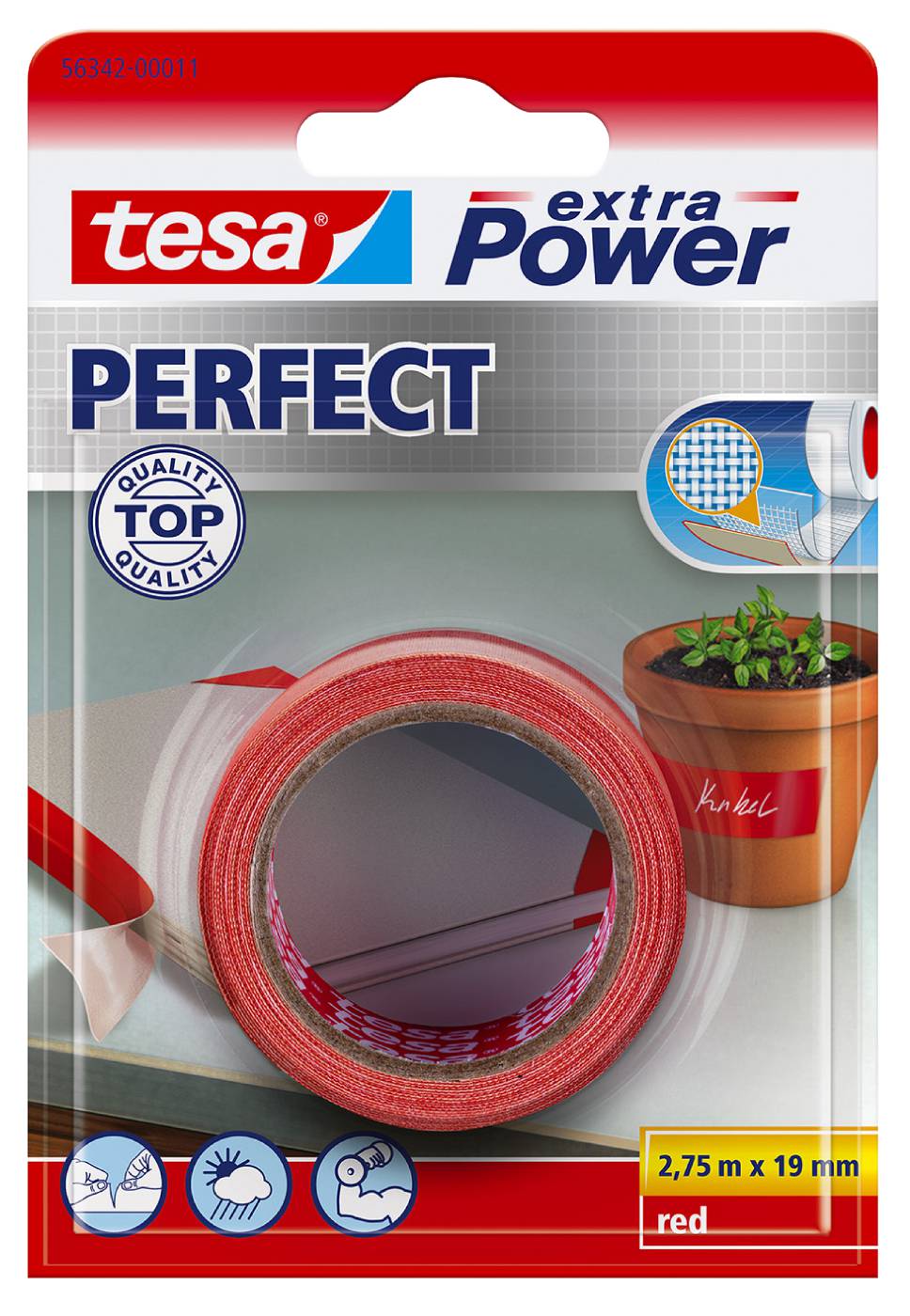 Fabric tape Tesa 4651, 56342, 56344