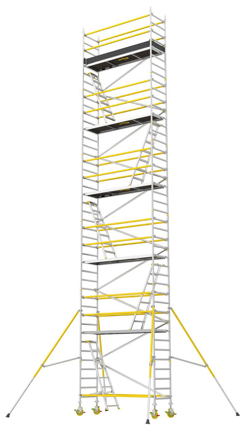 Roller scaffolding narrow W.steps Ladders RT-750XR