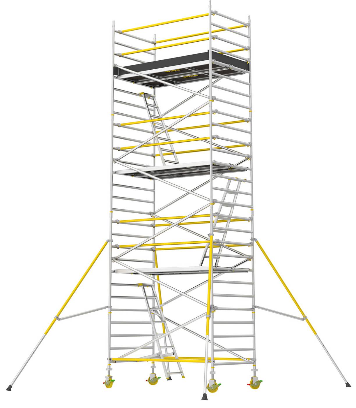 Roller scaffolding wide W.steps Ladders RT-1400XR