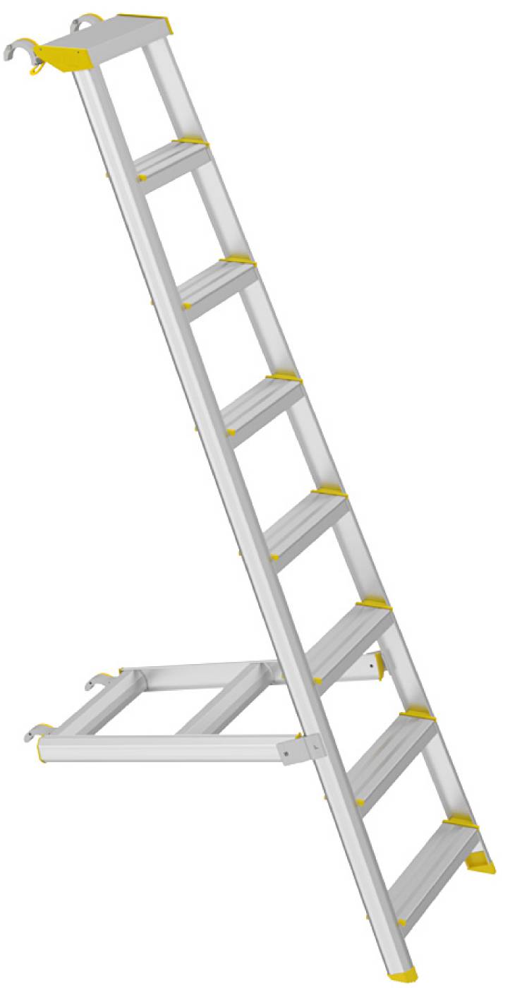 Roller scaffolding wide W.steps Ladders RT-1400XR