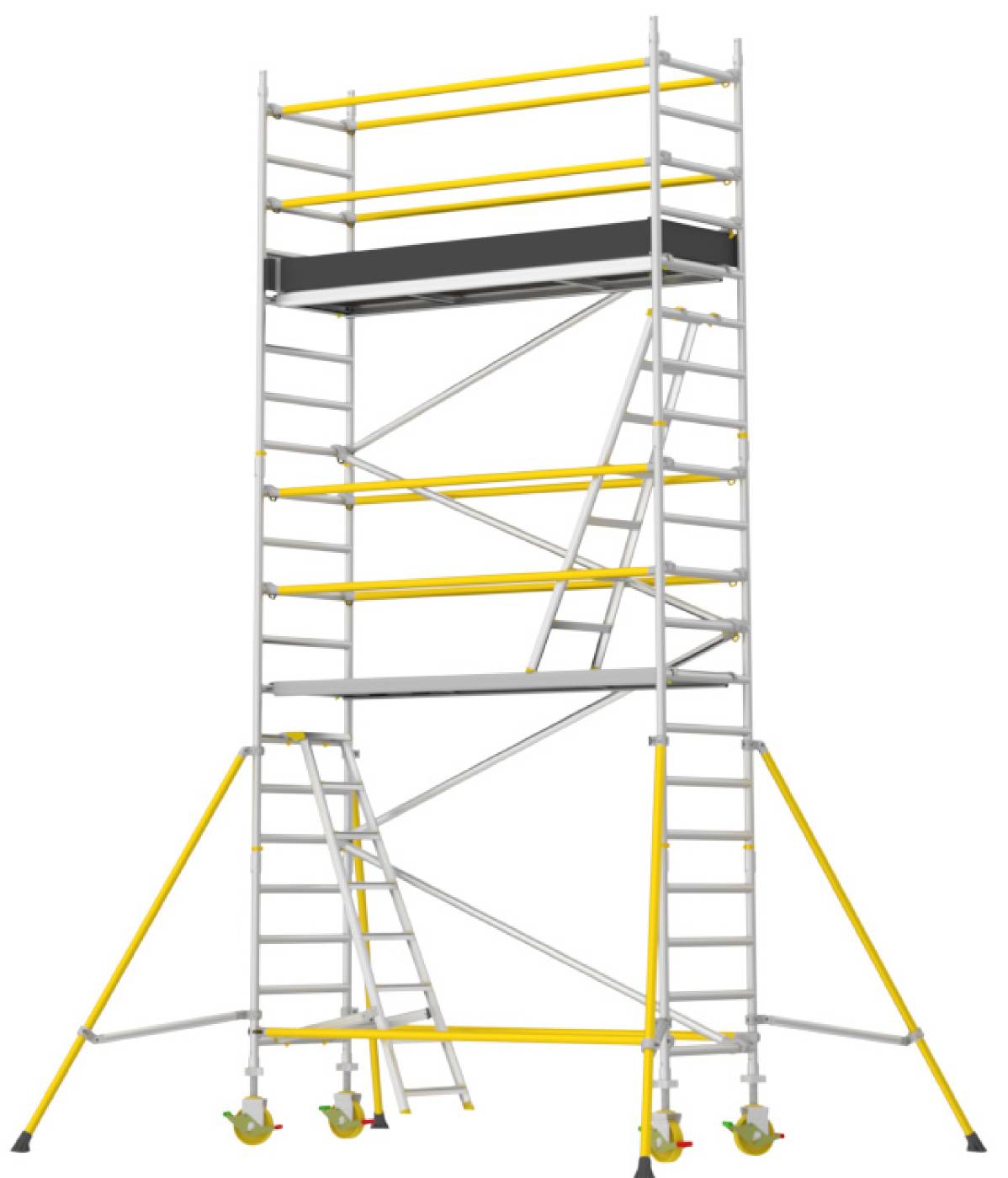 Roller scaffolding narrow W.steps Ladders RT-750XR