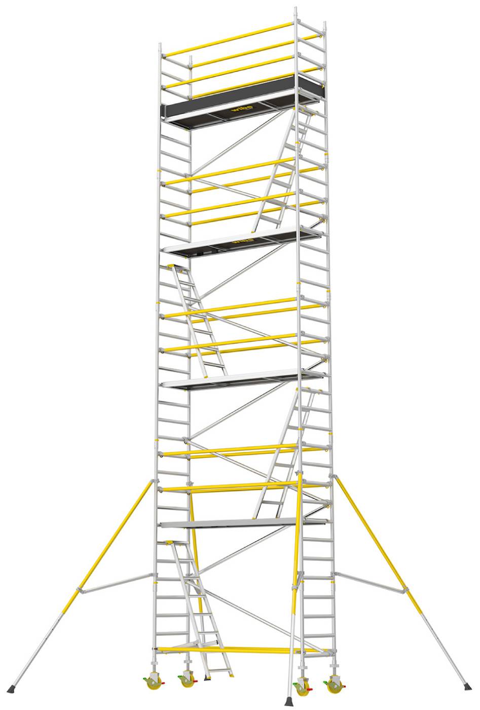 Roller scaffolding narrow W.steps Ladders RT-750XR