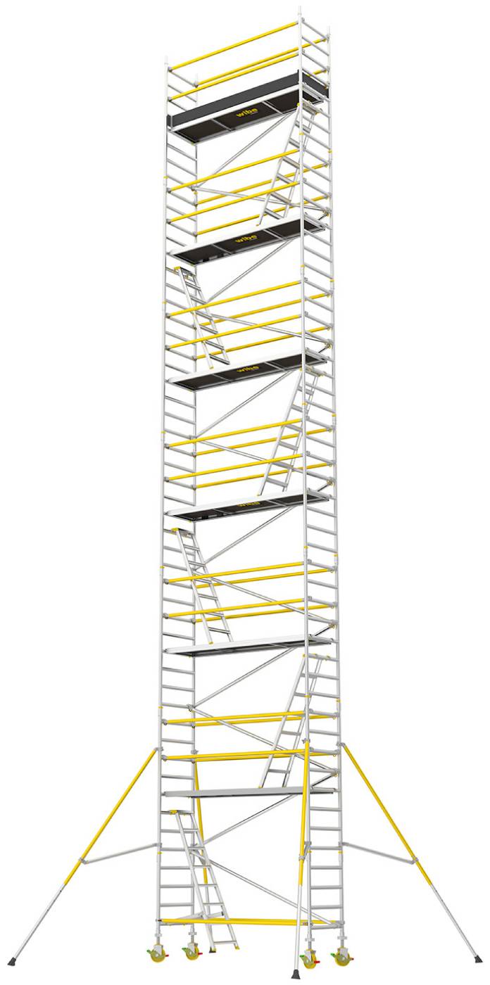 Roller scaffolding narrow W.steps Ladders RT-750XR