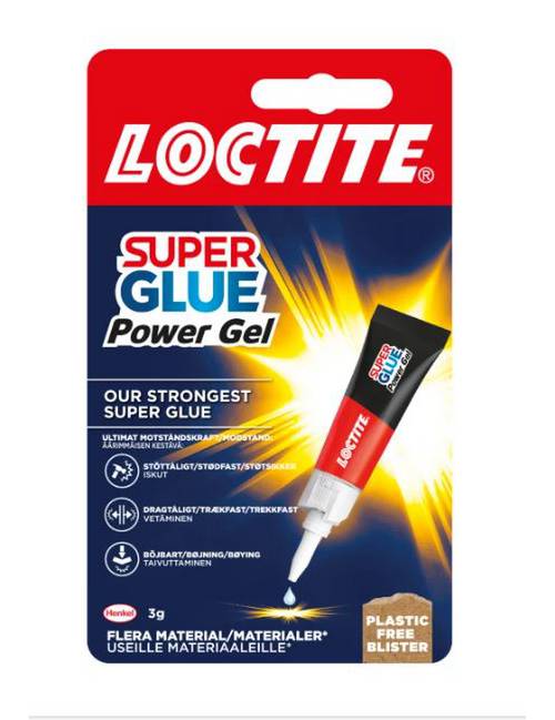 Hurtiglim Loctite Superlim Power Gel