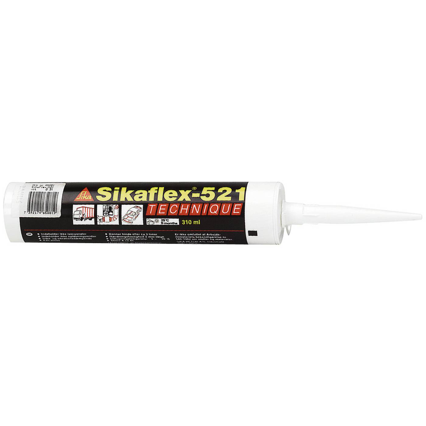 Lim- og fugemasse&nbsp;Sikaflex-521 UV