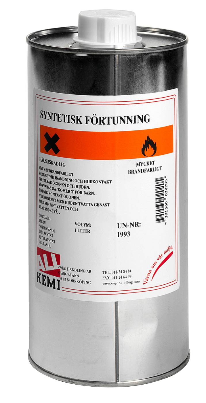 Förtunning syntetisk Allkemi