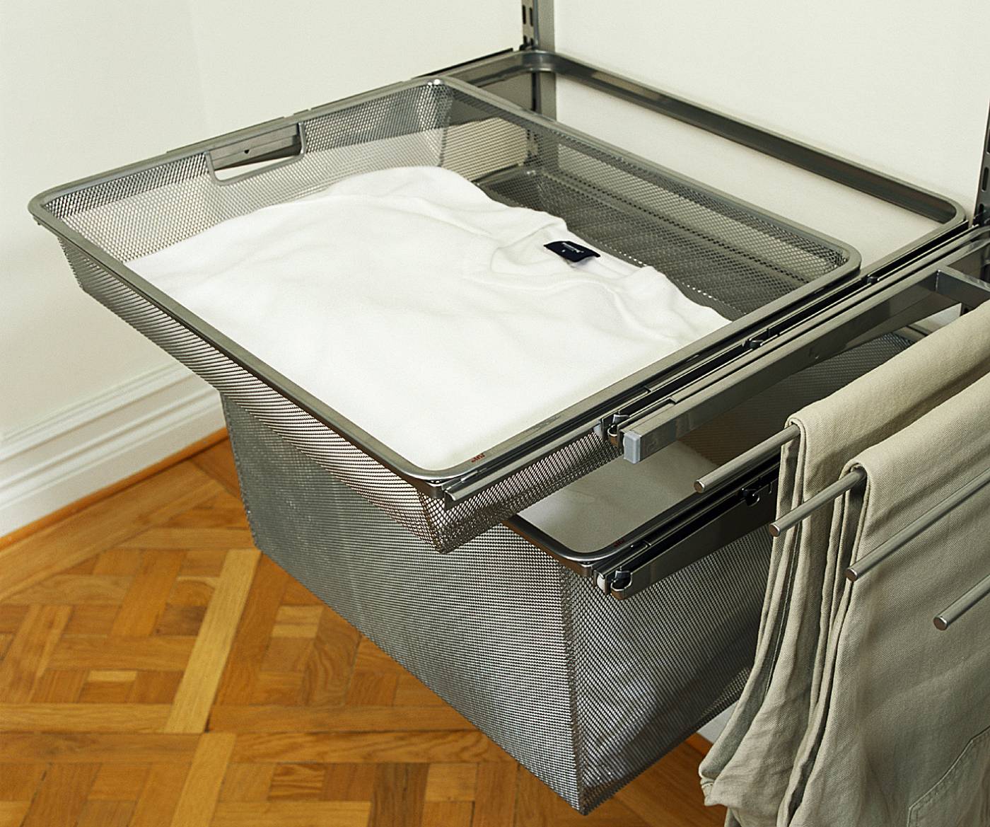 Mesh basket 40 extendable Elfa