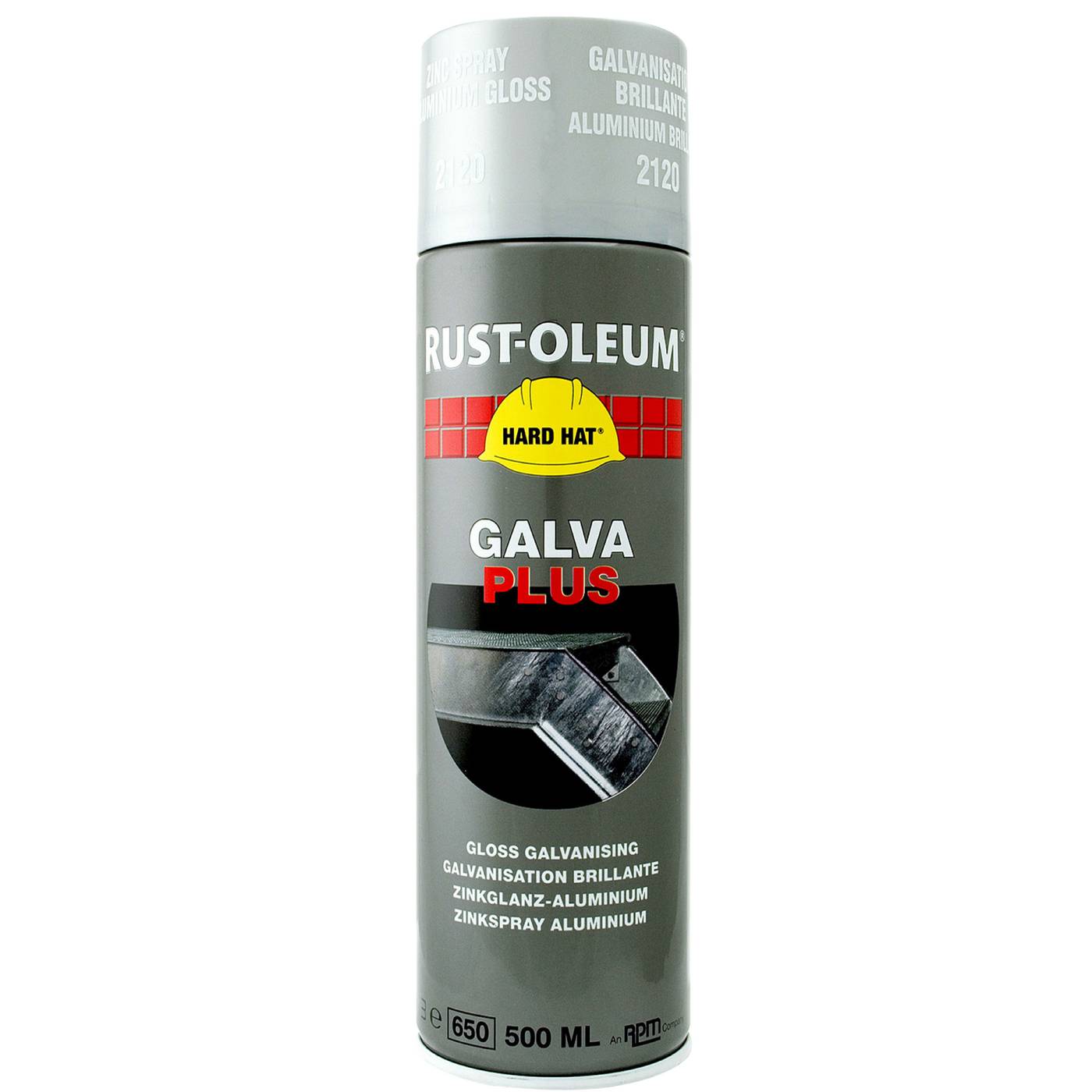Kaldgalvaniseringsmaling Rust-Oleum Galva-Plus Silver 2120