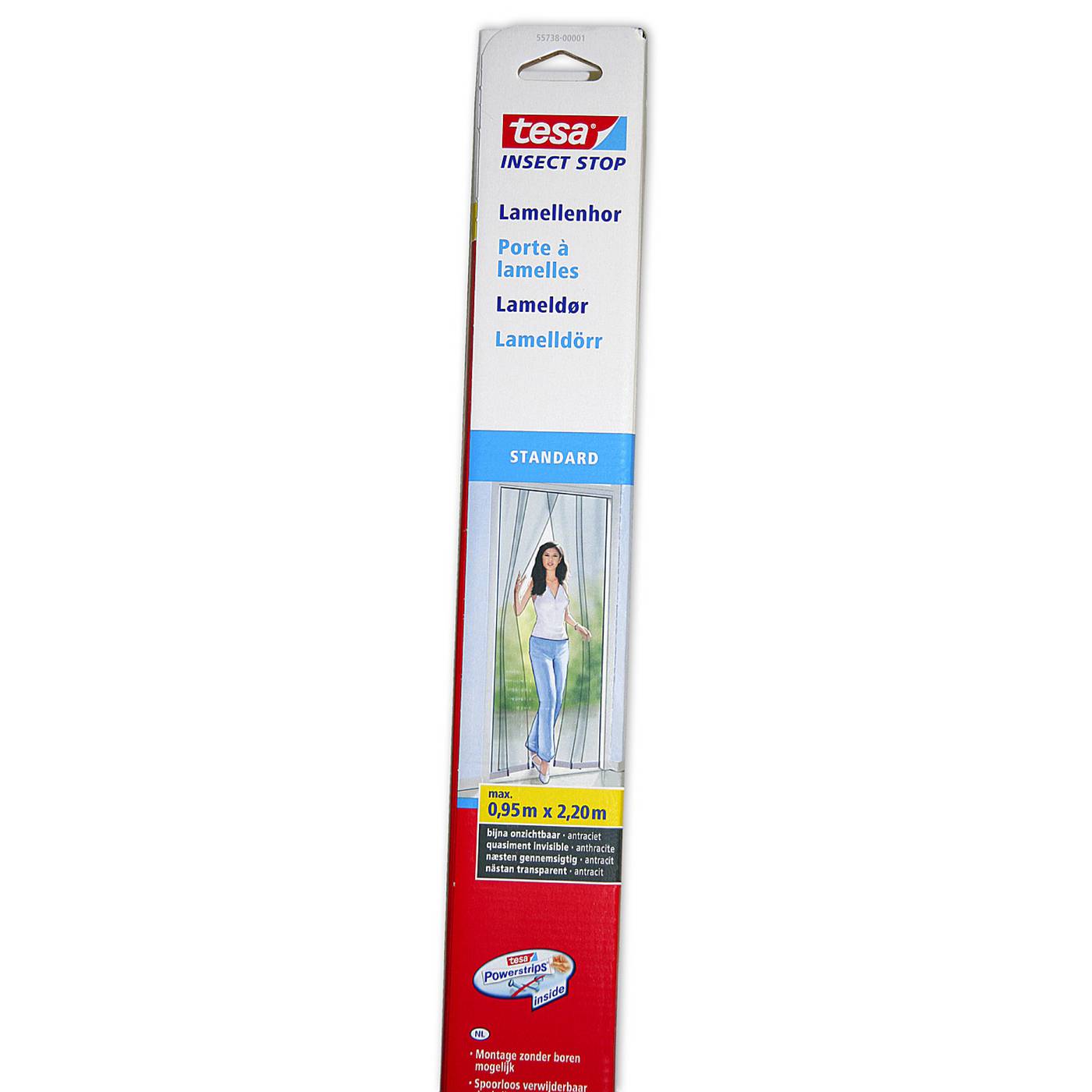 Mosquito net lamella standard for doors tesa 55738