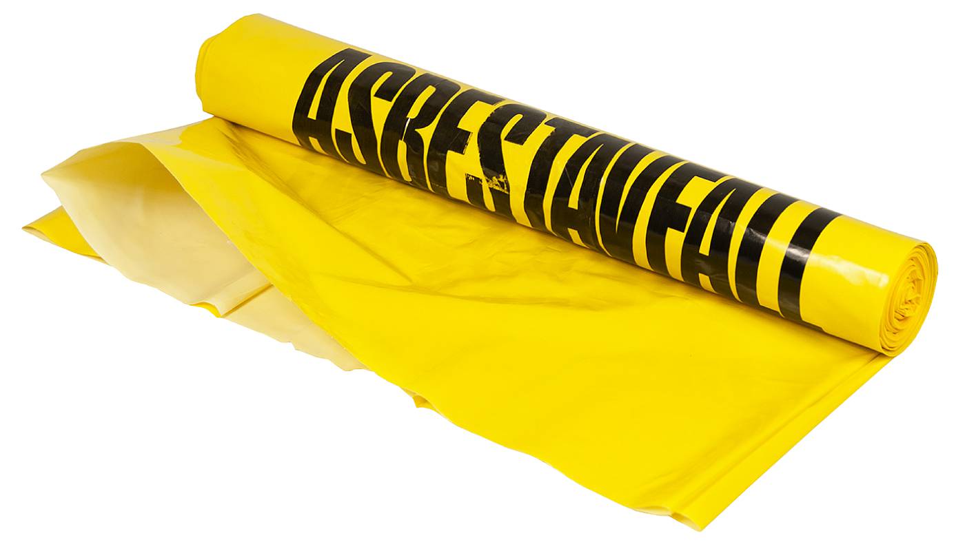 Garbage bag plastic Asbestos 240 liters