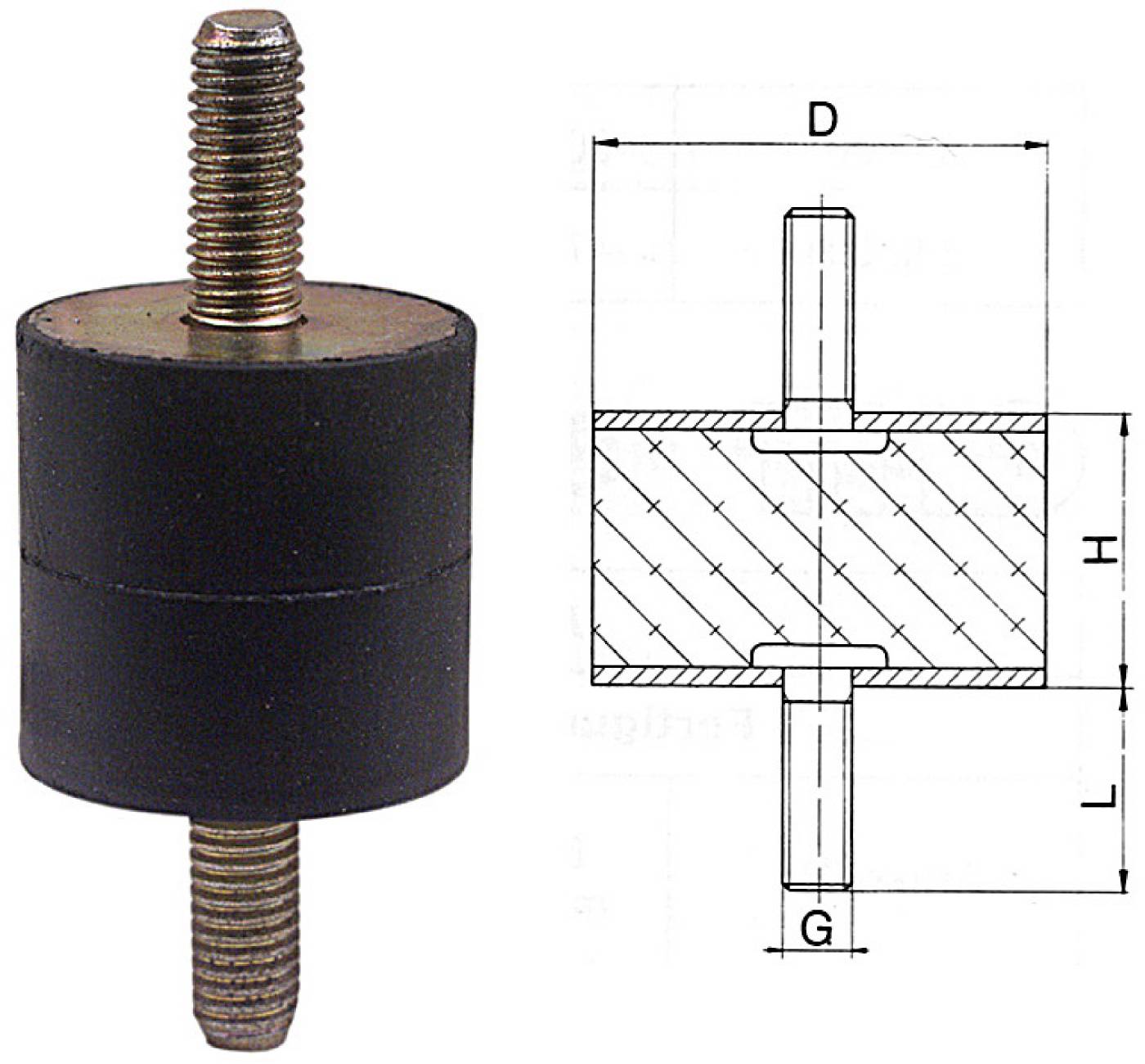 Impact damper type A