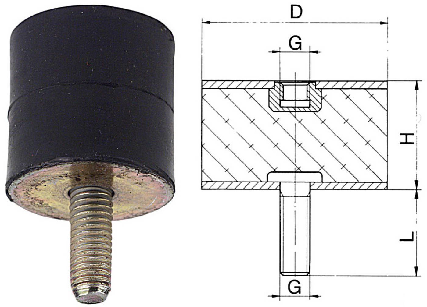 Impact damper type B