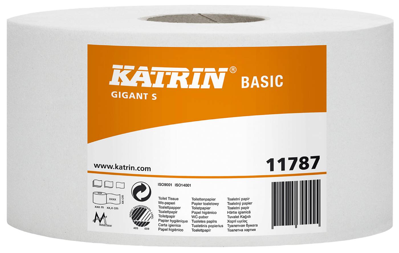 Toilet paper Katrin Basic Gigant S, M, L