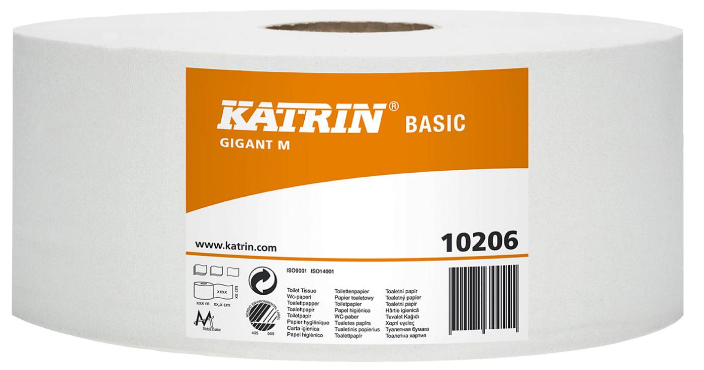 Toilet paper Katrin Basic Gigant S, M, L