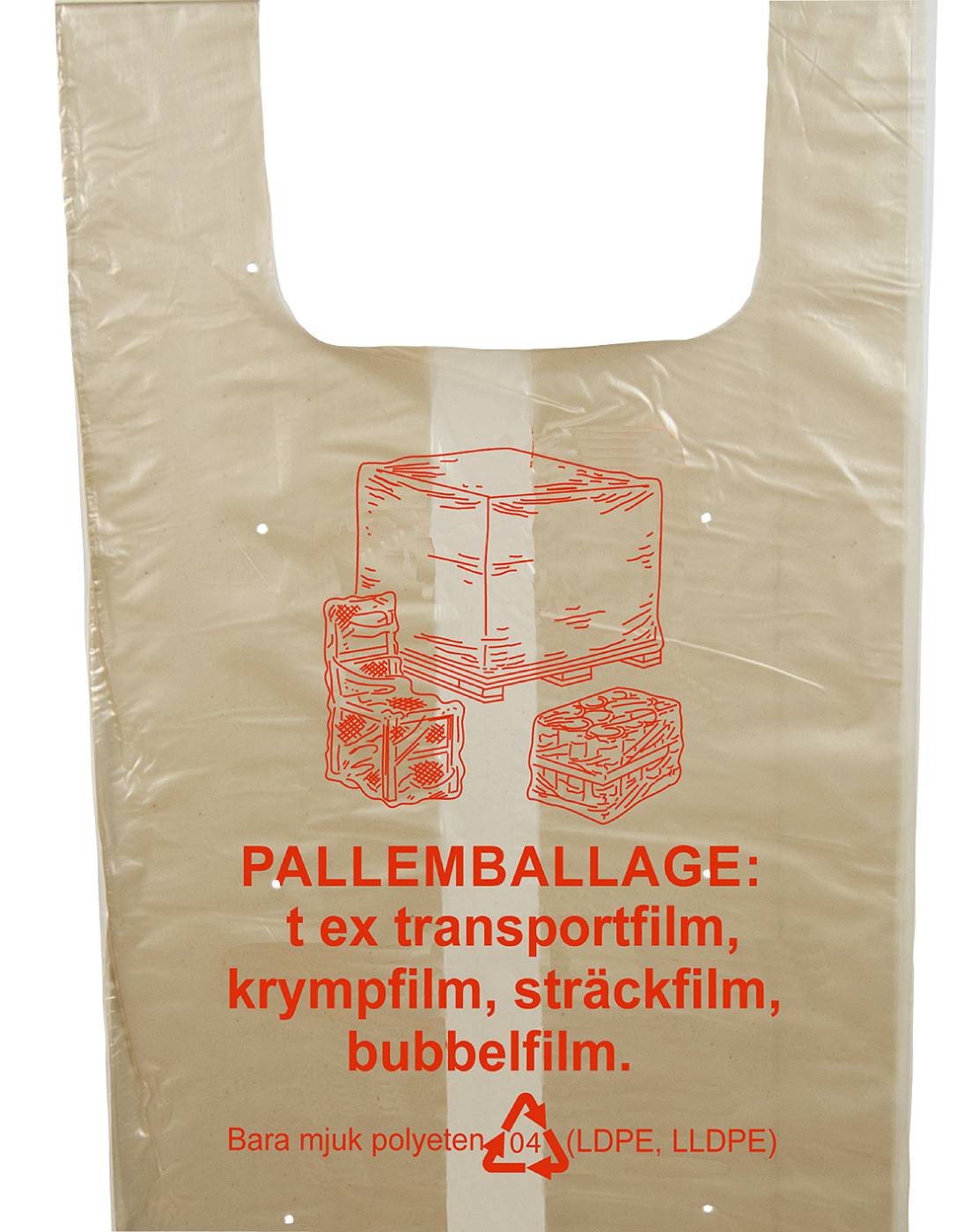 Rubbish sack plastic 240 litres