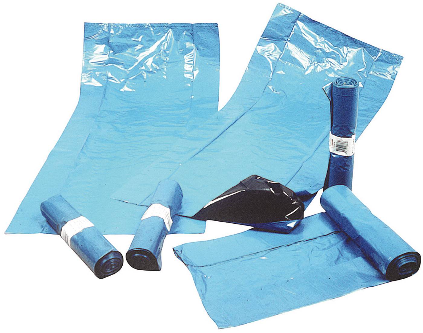 Plastic garbage bags K3 125, 160, 240, 350, and 400 liters