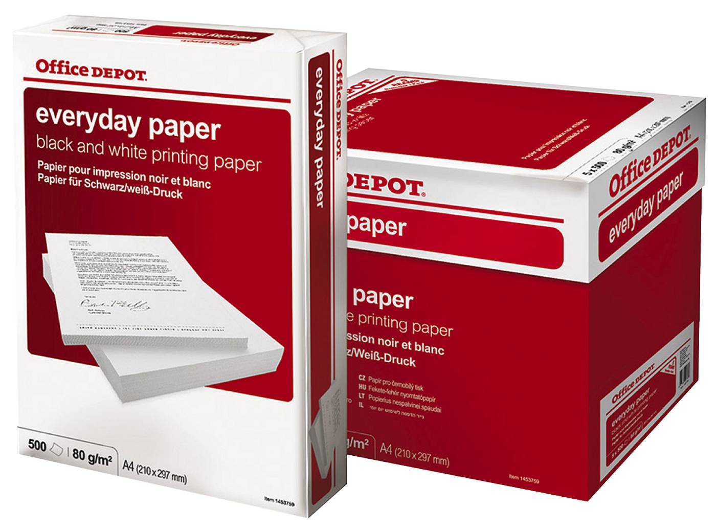 Kopieringspapper Everyday 80G A4 Office Depot