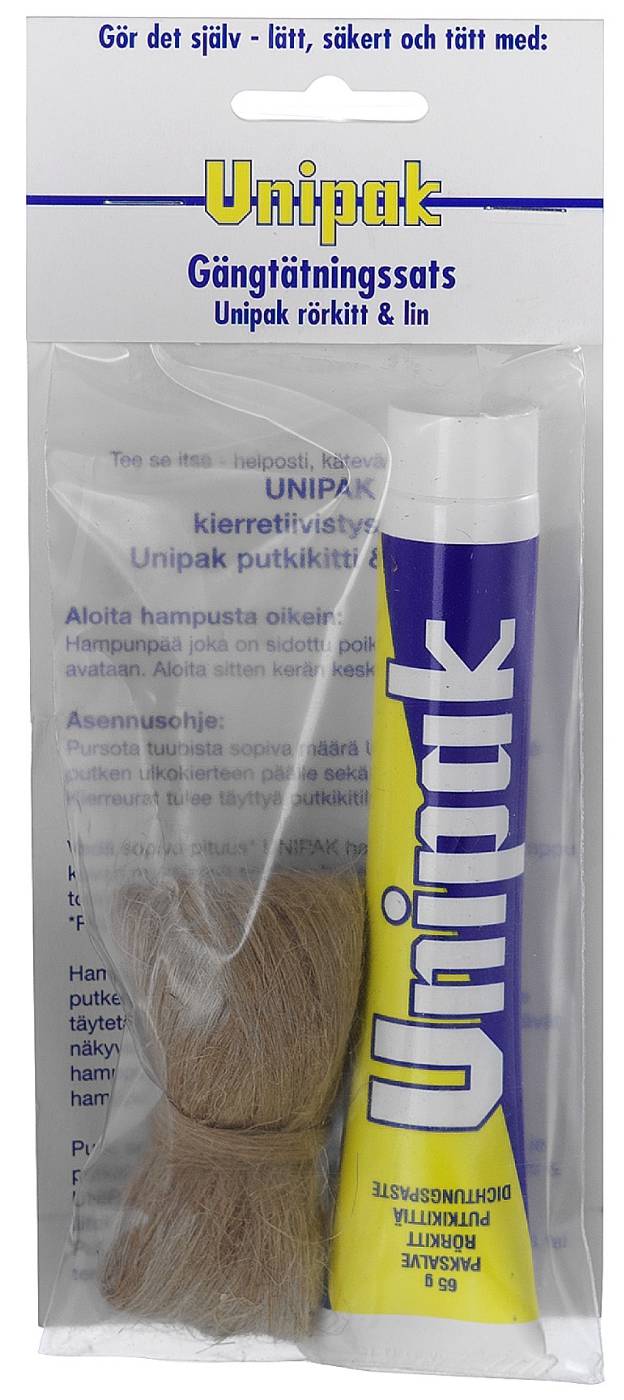 Tiivistemassa putkille